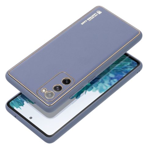 LEATHER case for SAMSUNG A35 5G blue