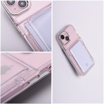   FORCELL F-PROTECT Crystal Pocket Case for IPHONE 15 Pro transparent