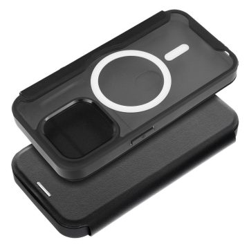   SMART MAG Book case compatible wit MagSafe for IPHONE 12 black