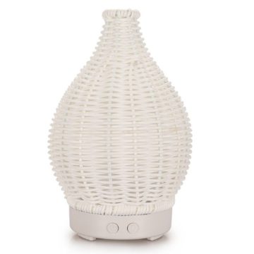 Aroma Diffuser Art Deco model YX100ML wood style white