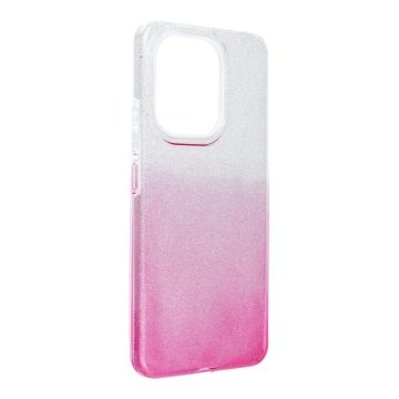 SHINING Case for XIAOMI Redmi Note 13 4G transparent pink