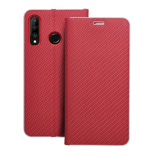 LUNA Book Carbon for HUAWEI P30 Lite red