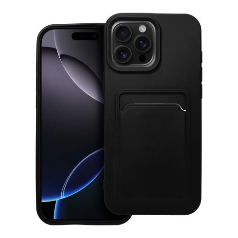 CARD case for IPHONE 16 Pro Max black