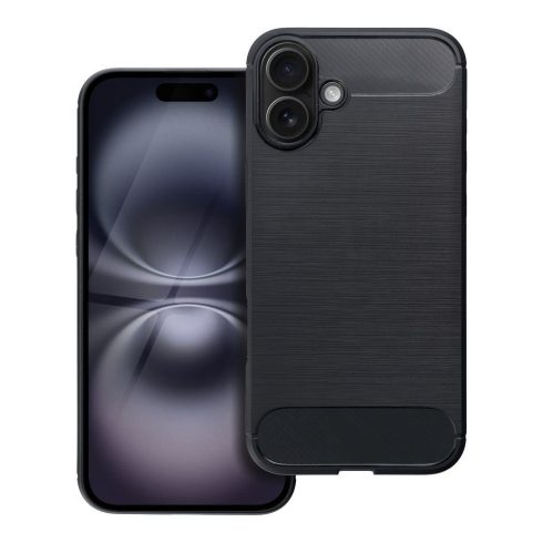 CARBON case for IPHONE 16 Plus black