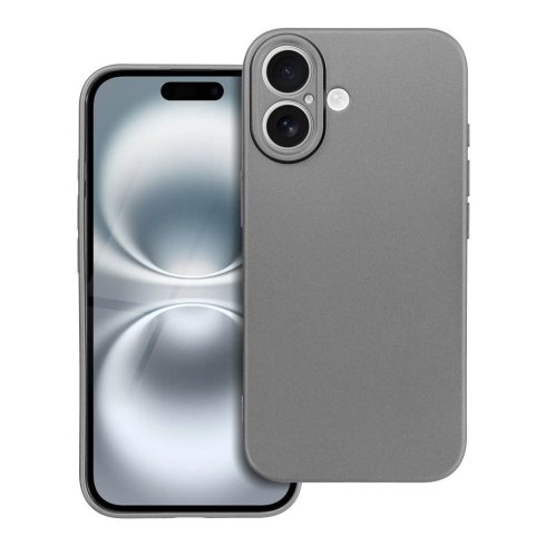 METALLIC Case for IPHONE 16 grey