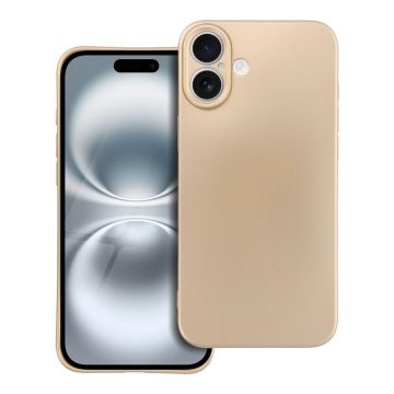 METALLIC Case for IPHONE 16 Plus Plus gold