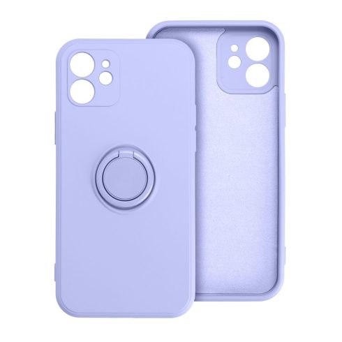 SILICONE RING case for IPHONE 16 violet