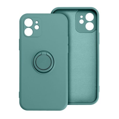 SILICONE RING case for IPHONE 16 Pro Max green