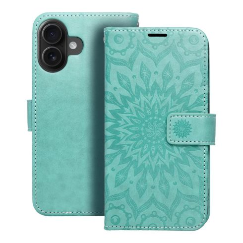 MEZZO Book case for IPHONE 16 mandala green