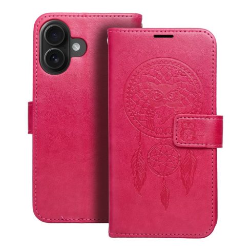 MEZZO Book case for IPHONE 16 dreamcatcher magenta