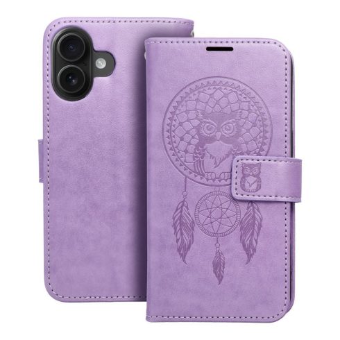 MEZZO Book case for IPHONE 16 dreamcatcher purple