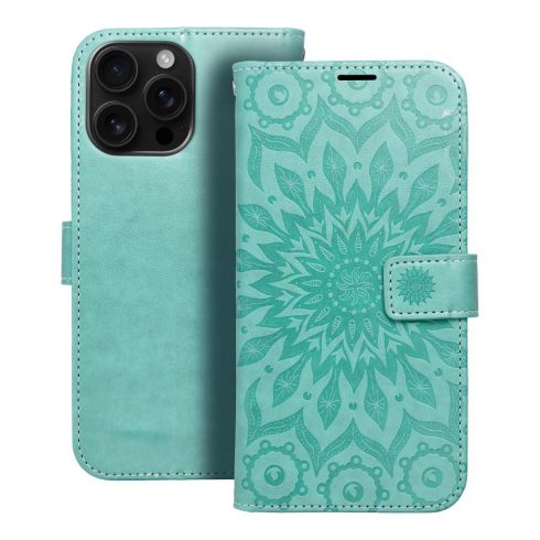 MEZZO Book case for IPHONE 16 Pro Max mandala green