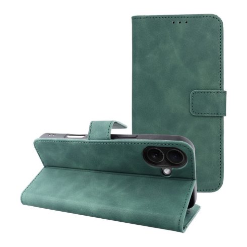 TENDER Book Case for IPHONE 16 Plus ( 6.7 green