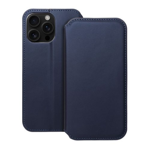 DUAL POCKET Book case for IPHONE 16 Pro Max navy