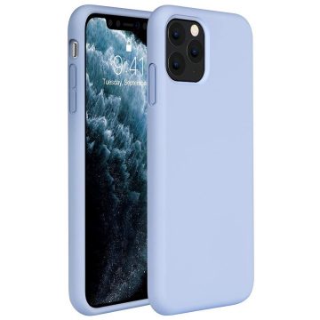   Apple iPhone X / XS, Szilikon tok, Wooze Liquid Silica Gel, lila