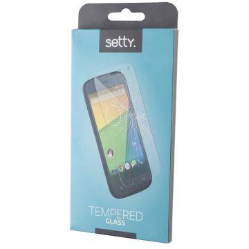   Sony Xperia Z3, Kijelzővédő fólia, ütésálló fólia, Tempered Glass (edzett üveg), Setty, Clear