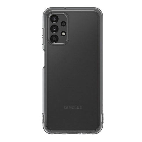 Samsung Galaxy A13 4G SM-A135F / A137F, Szilikon tok, sötétszürke, gyári