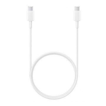   USB Type-C töltő- és adatkábel, USB Type-C, 100 cm, Samsung, fehér, gyári