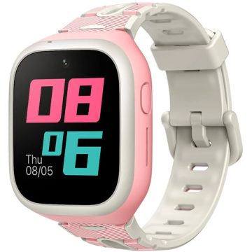   Bluetooth okosóra, Gyerekeknek, v4.2, TFT kijelző, Érintő kijelző, aktivitás mérő, GPS lokátor, Mibro Watch Kids P5, rózsaszín, gyári