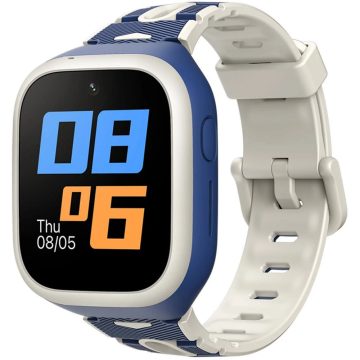   Bluetooth okosóra, Gyerekeknek, v4.2, TFT kijelző, Érintő kijelző, aktivitás mérő, GPS lokátor, Mibro Watch Kids P5, kék, gyári