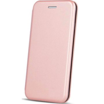   Samsung Galaxy A35 5G SM-A356B, Oldalra nyíló tok, stand, Forcell Elegance, vörösarany