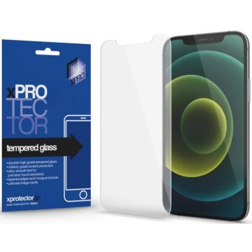   Apple iPhone X / XS / 11 Pro, Kijelzővédő fólia, ütésálló fólia (az íves részre NEM hajlik rá!), Tempered Glass (edzett üveg), 0.20, Xprotector, Clear