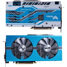 Sapphire Nitro+ RX580 8GB - Használt cikk (fehér venti)