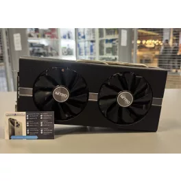 Sapphire Nitro+ RX580 8GB - Használt cikk (fekete Full)