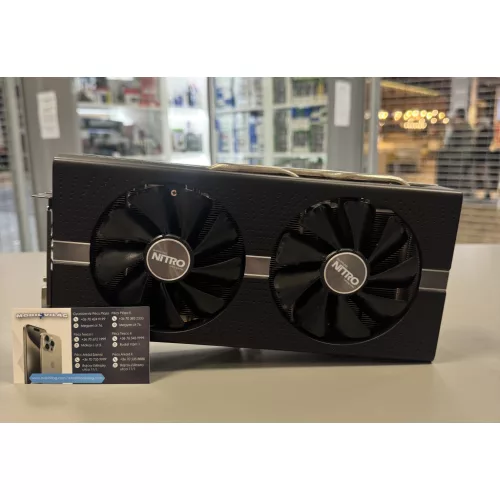 Sapphire Nitro+ RX580 8GB - Használt cikk (fekete Full)