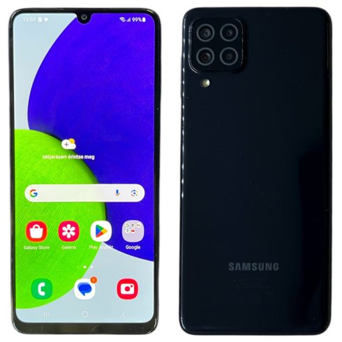 Samsung Galaxy A22 (SM-A225F) DS  Fekete (Black) Kártyafüggetlen