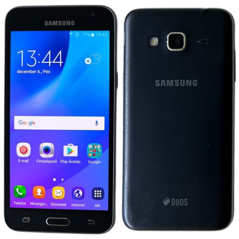 Samsung Galaxy J3 2016 Dual Sim (SM-J320F/DS)  Fekete (Black) Kártyafüggetlen