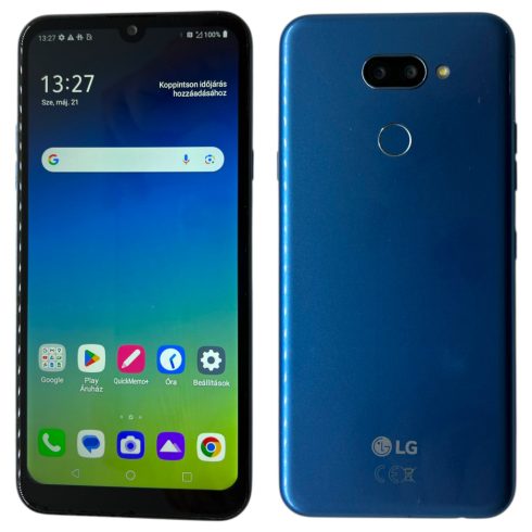 LG K40S (LM-X430EMW) Dual Sim  Kék (Blue) Kártyafüggetlen