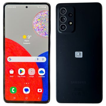   Samsung Galaxy A52s 5G (SM-A528B/DS) 128GB Fekete (Black) Kártyafüggetlen