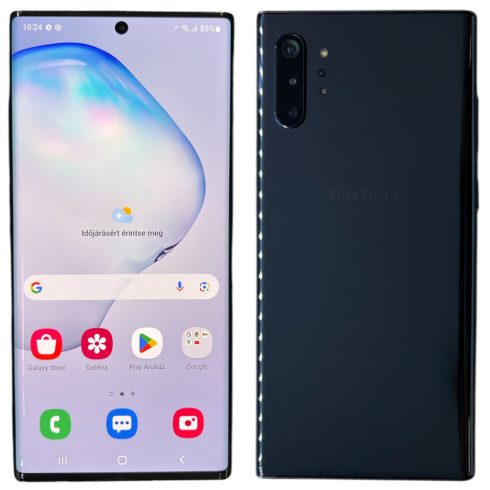 Samsung Galaxy Note 10+ 256GB Dual Sim (SM-N975)  Fekete (Black) Kártyafüggetlen