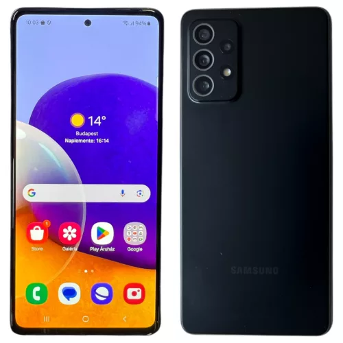 Samsung Galaxy A72 (SM-A725F/DS)   Fekete (Black) Kártyafüggetlen