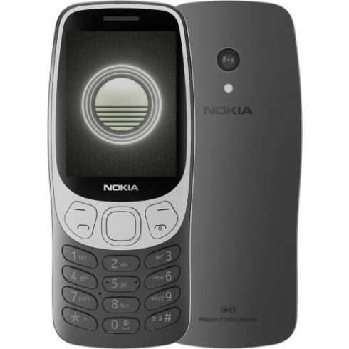 Nokia 3210 2024 Dual Sim (TA-1618)  Fekete (Space Gray) Kártyafüggetlen