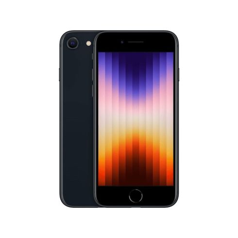 Apple iPhone SE 2022 5G 128GB  Fekete (Black) Kártyafüggetlen