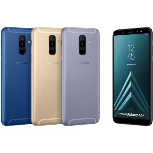 Samsung Galaxy A6+ Dual Sim (SM-A605FN)  Fekete (Black) Kártyafüggetlen