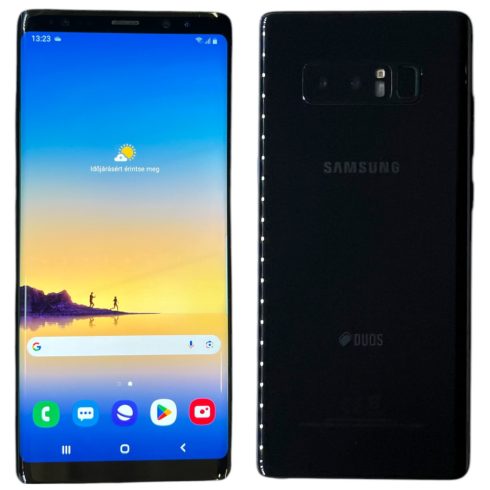 Samsung Galaxy Note 8 (SM-N950F)  Fekete (Black) Kártyafüggetlen