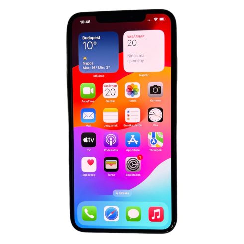 Apple iPhone 11 64GB  Fekete (Black) Kártyafüggetlen