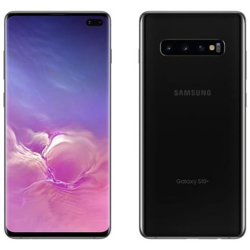 Samsung Galaxy S10 Plus 512GB (SM-G975F/DS)  Fekete (Black) Kártyafüggetlen