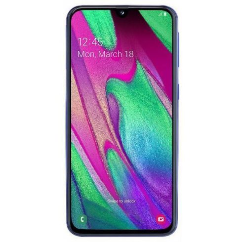 Samsung Galaxy A40 Dual Sim (SM-A405/DS)  Fekete (Black) Kártyafüggetlen