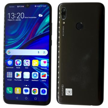   Huawei P Smart 2019 Dual Sim (POT-LX1)  Fekete (Black) Kártyafüggetlen
