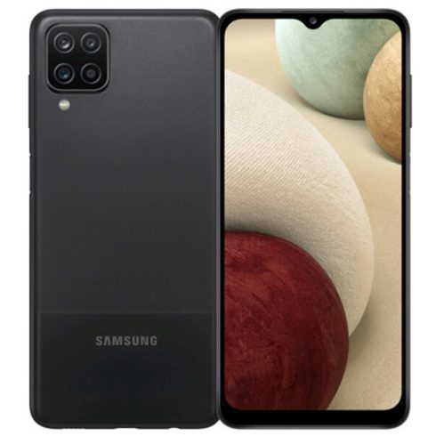 Samsung Galaxy A12 64GB (SM-A125F/DS) 64GB Fekete (Black) Kártyafüggetlen