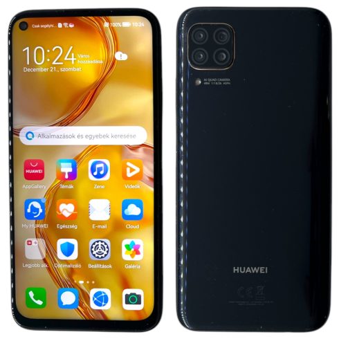 Huawei P40 Lite 128Gb Dual (JNY-LX1) 128Gb Zöld (Chroma Teal) Kártyafüggetlen