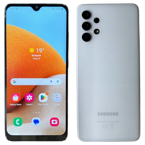 Samsung Galaxy A32 (SM-A325F/DS)  Fehér (White) Kártyafüggetlen