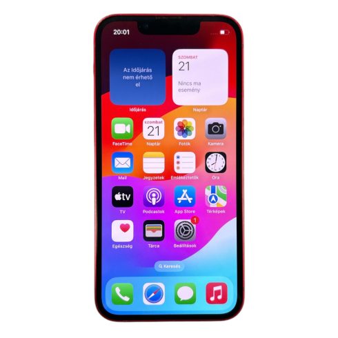 Apple iPhone 13 Mini 128GB  Piros (Red) Kártyafüggetlen