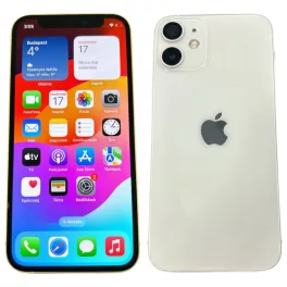 Apple iPhone 12 64GB  Fehér (White) Kártyafüggetlen