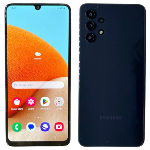 Samsung Galaxy A32 (SM-A325F/DS)  Fekete (Space Gray) Kártyafüggetlen