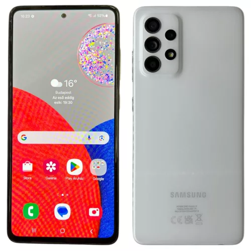 Samsung Galaxy A52s 5G (SM-A528B/DS) 128GB Fehér (White) Kártyafüggetlen